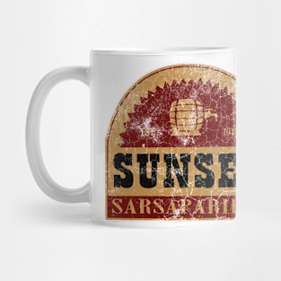 Sunset Sarsaparilla distressed logo Mug